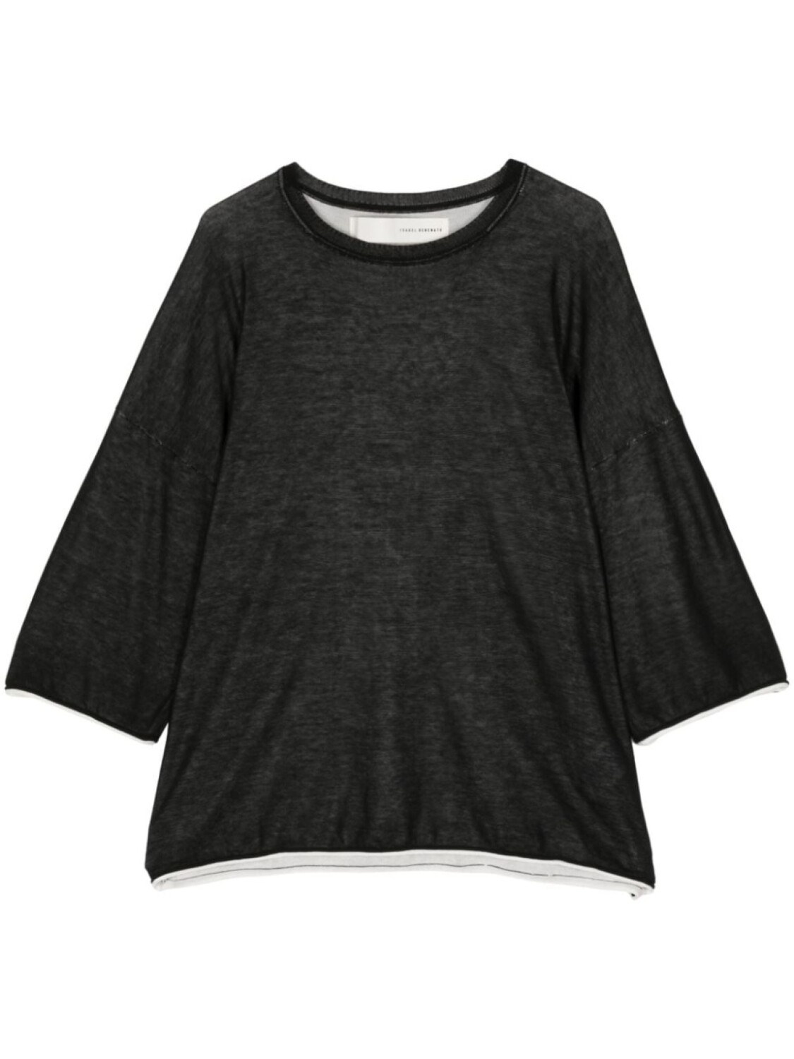 Джемпер с рукавами три четверти Isabel Benenato, черный
Джемпер с рукавами три четверти Isabel Benenato, черный