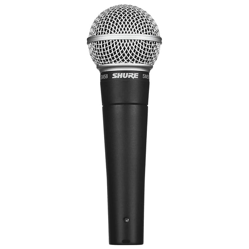 Динамический вокальный микрофон Shure SM58 Handheld Cardioid Dynamic Microphone
Динамический вокальный микрофон Shure SM58 Handheld Cardioid Dynamic Microphone