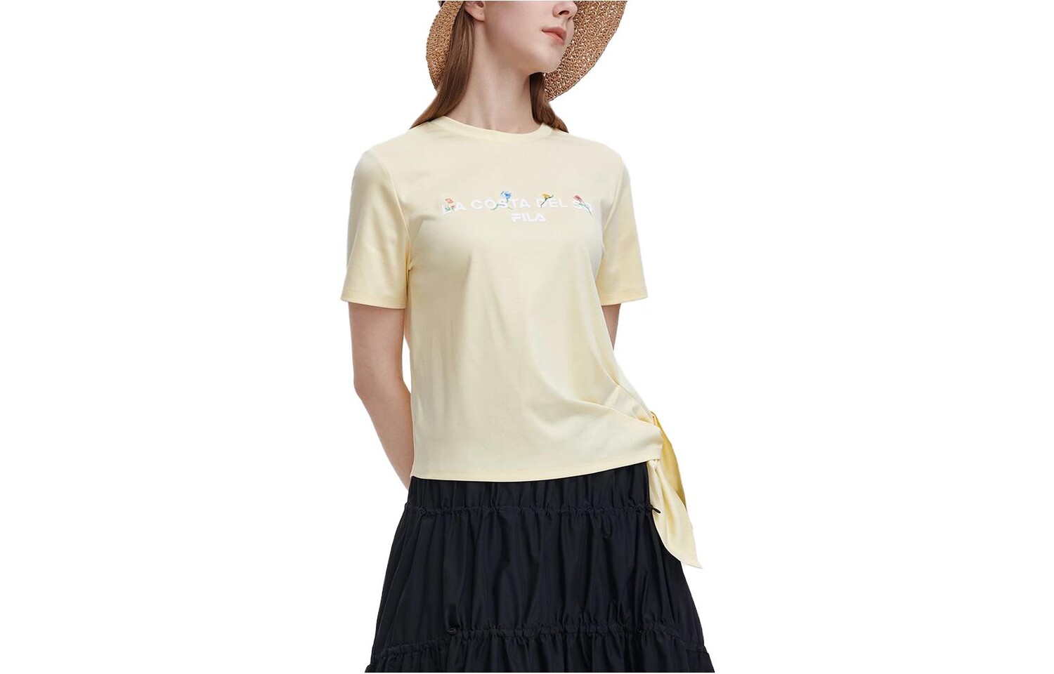 Футболка женская Goose Pink Yellow Fila
Футболка женская Goose Pink Yellow Fila