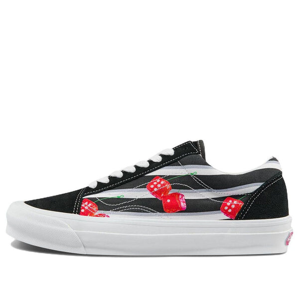 Кроссовки og old skool lx 'snake eyes - black' Vans, черный 
Кроссовки og old skool lx 'snake eyes - black' Vans, черный