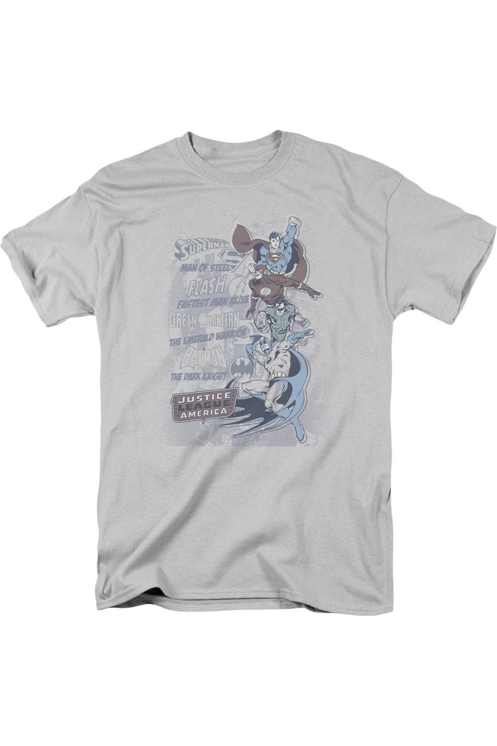 Футболка с коротким рукавом для взрослых DC Comics The Good Guys Gildan, серебряный
Футболка с коротким рукавом для взрослых DC Comics The Good Guys Gildan, серебряный