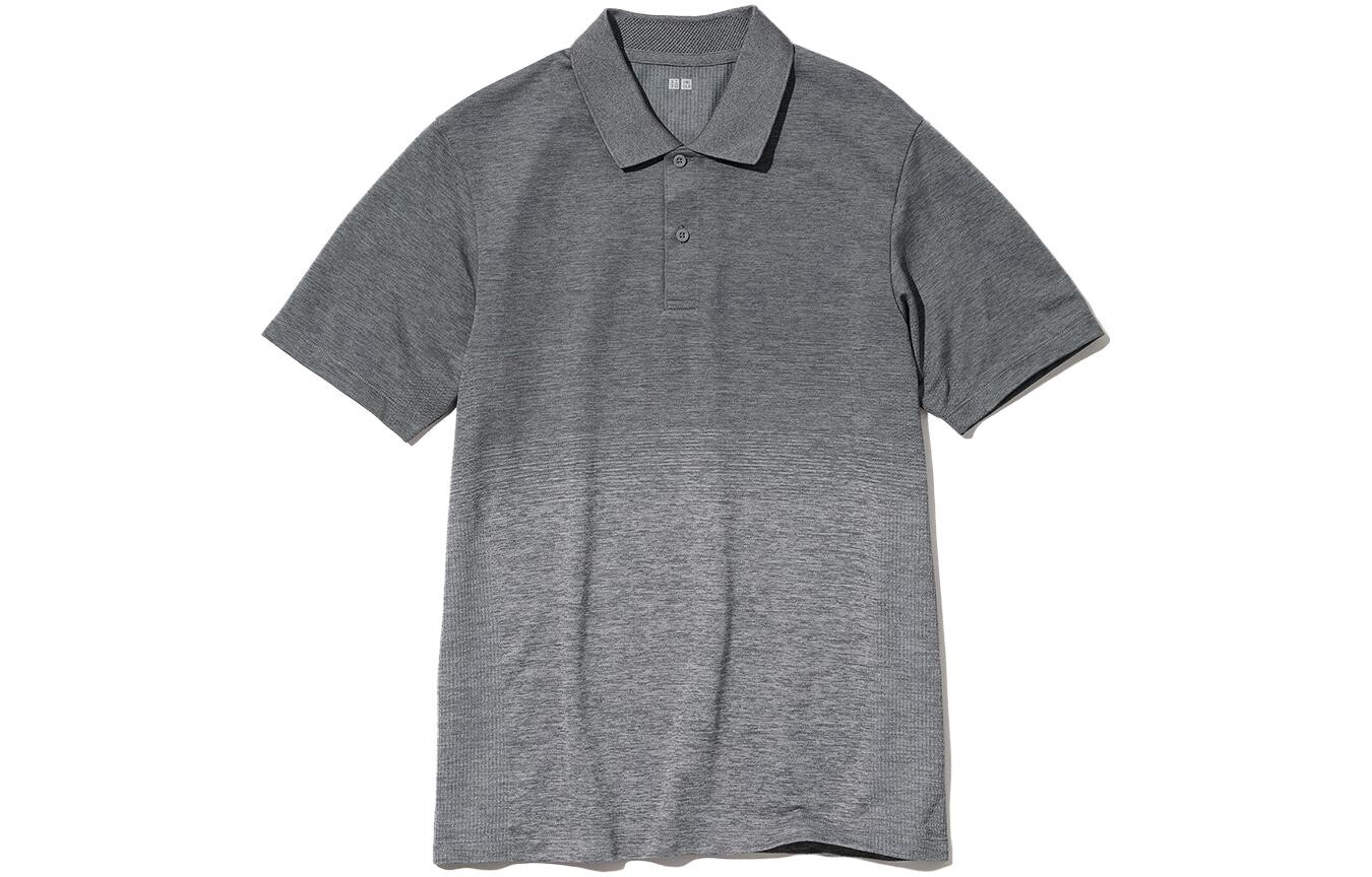 Рубашка поло мужская градиентно-серая Uniqlo, серый
Рубашка поло мужская градиентно-серая Uniqlo, серый