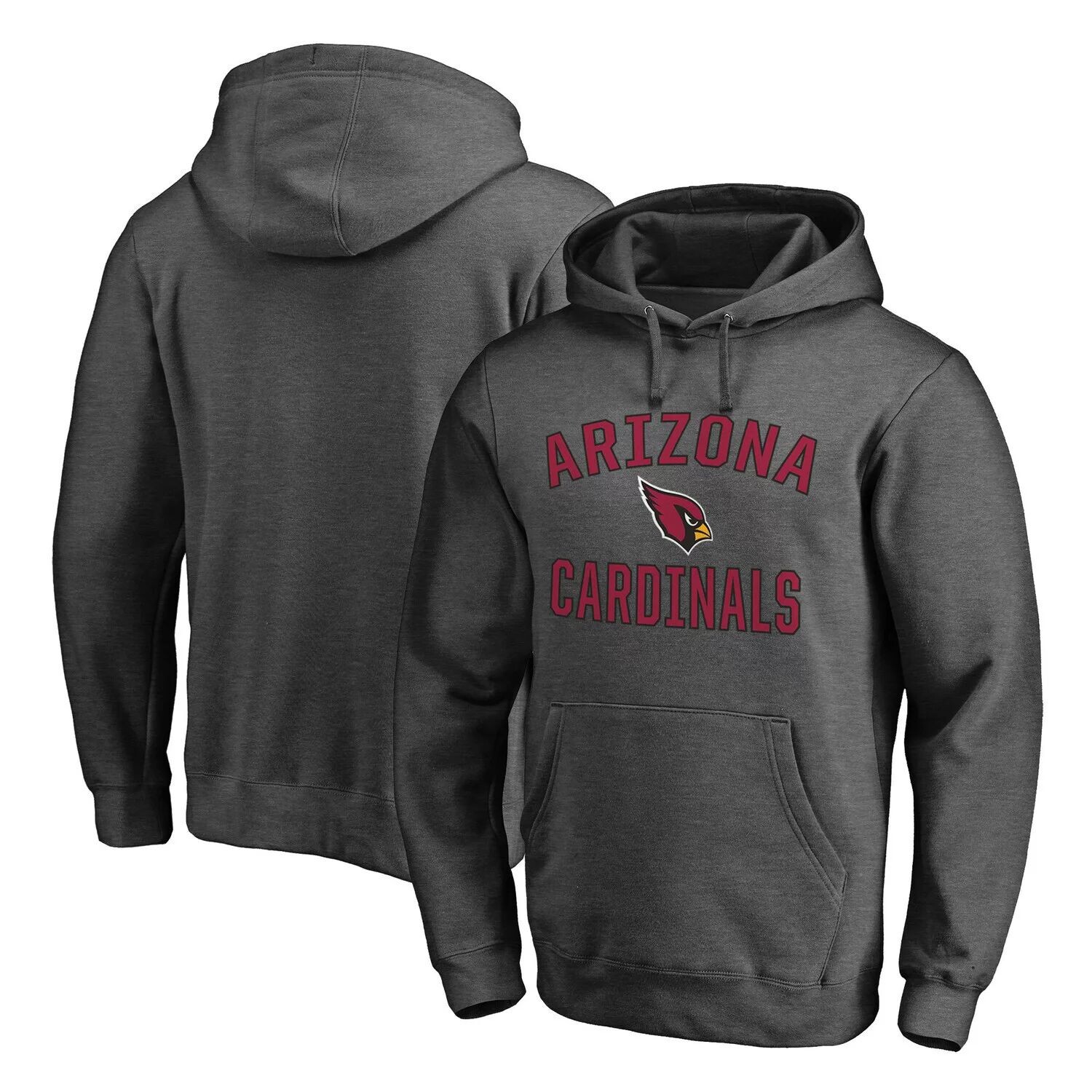 Мужской пуловер с капюшоном Arizona Cardinals Victory Arch Team с фирменным рисунком, темно-серый Fanatics
Мужской пуловер с капюшоном Arizona Cardinals Victory Arch Team с фирменным рисунком, темно-серый Fanatics