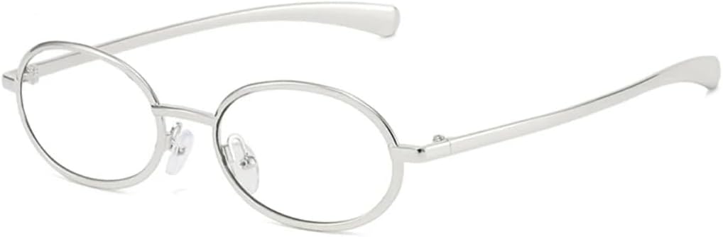 Солнцезащитные очки для мужчин и женщин - защита UV400 - маленькие овальные металлические градиентные очки в стиле панк для занятий спортом на открытом воздухе и вождения DSVIGF, Silver Clear to Grey
Солнцезащитные очки для мужчин и женщин - защита UV400 - маленькие овальные металлические градиентные очки в стиле панк для занятий спортом на открытом воздухе и вождения DSVIGF, Silver Clear to Grey