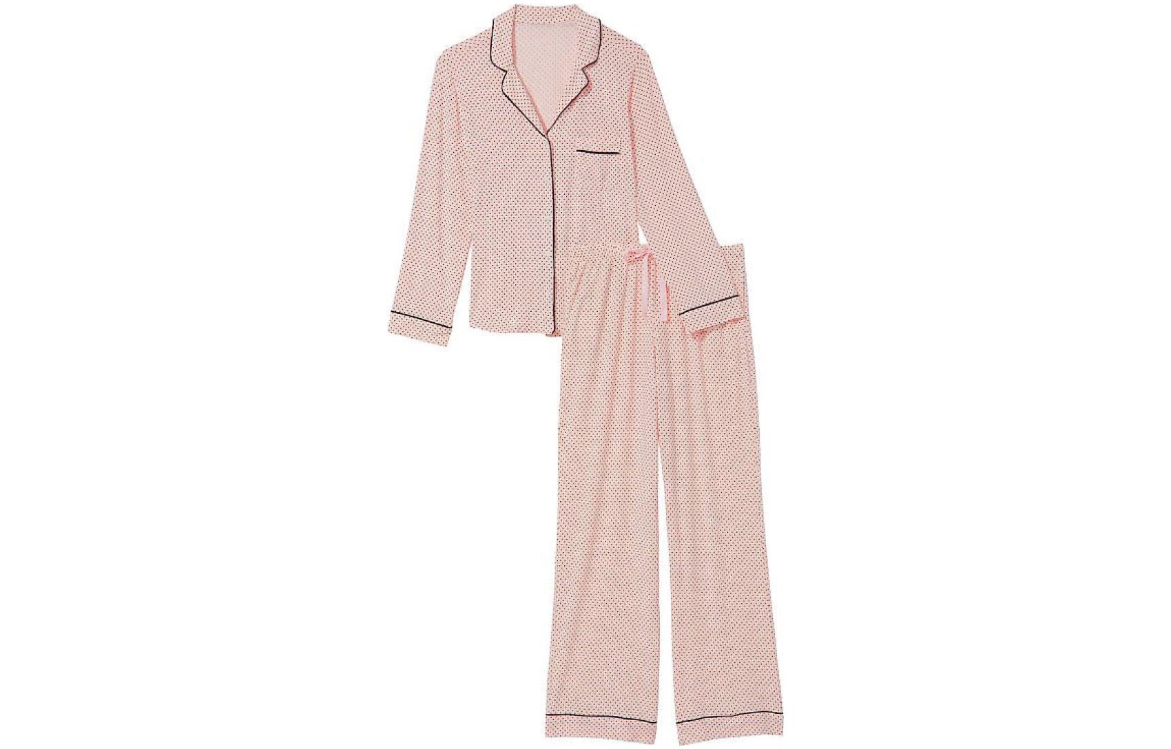 Комплект пижамы Modal длинный Victoria's Secret розовый оранжевый в горошек
Комплект пижамы Modal длинный Victoria's Secret розовый оранжевый в горошек