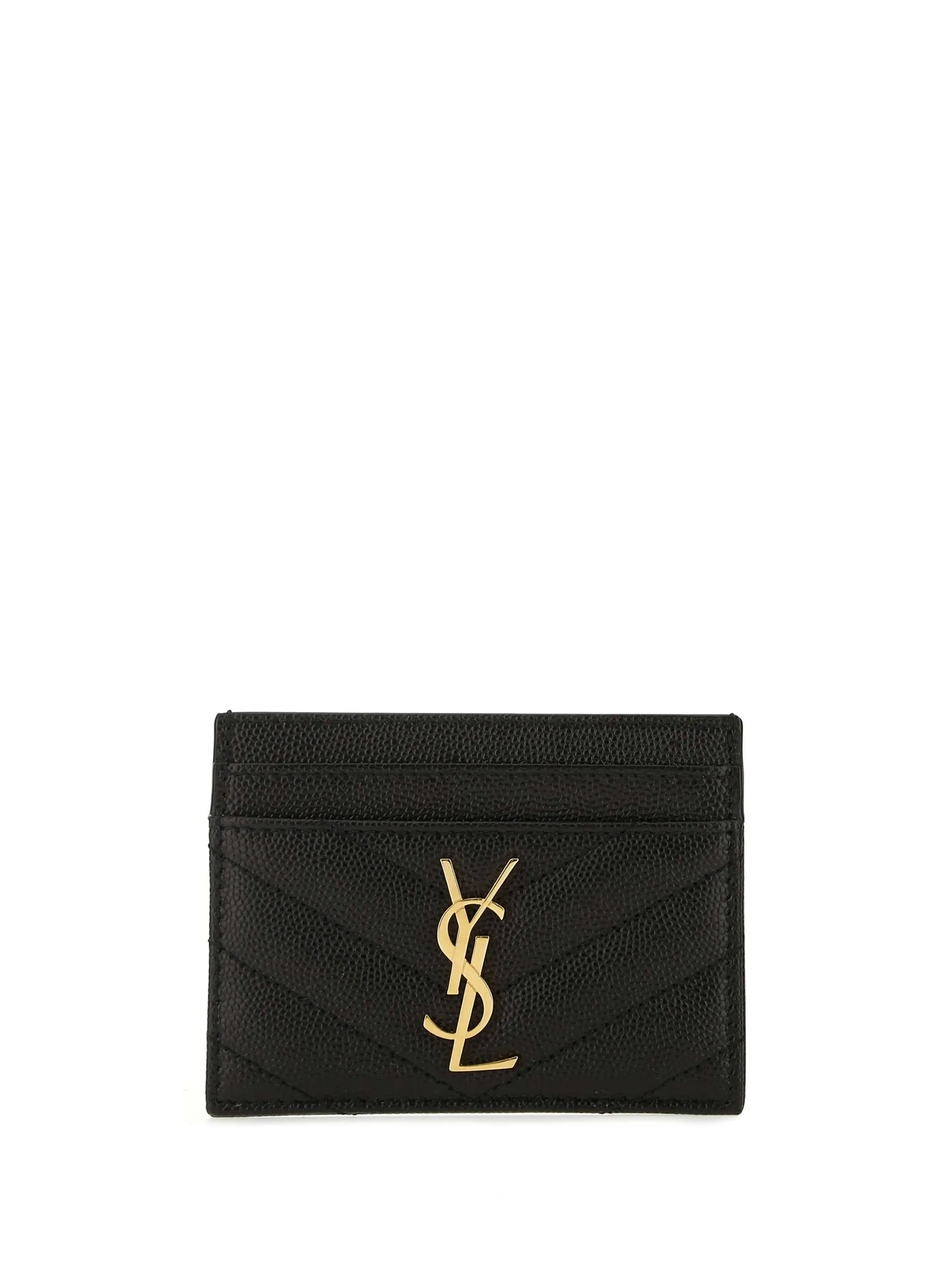 Стеганый картхолдер Monogram Saint Laurent, черный
Стеганый картхолдер Monogram Saint Laurent, черный