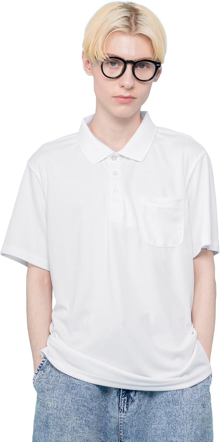 Мужская рубашка-поло FILA с коротким рукавом, ткань Dry-Dry, белый
Мужская рубашка-поло FILA с коротким рукавом, ткань Dry-Dry, белый
