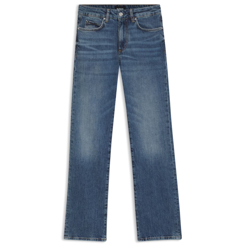 Узкие джинсы в синем дениме с комфортной растяжкой BOSS
Узкие джинсы в синем дениме с комфортной растяжкой BOSS