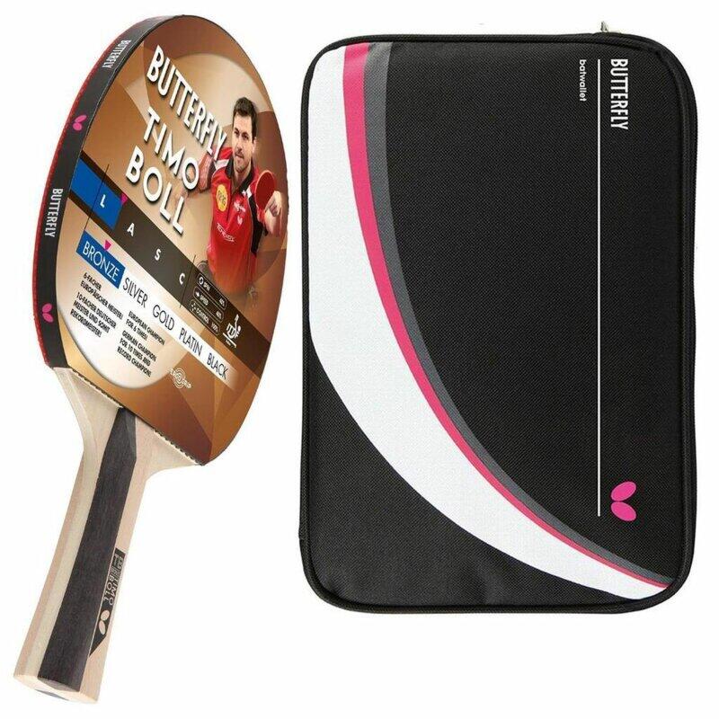 Ракетка для настольного тенниса Butterfly 1x Timo Boll Bronze 85011 + чехол Drive Case II
Ракетка для настольного тенниса Butterfly 1x Timo Boll Bronze 85011 + чехол Drive Case II