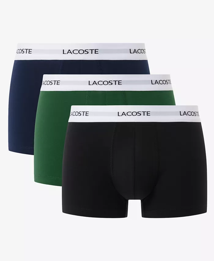 Мужские тянущиеся трусы 3" упаковка 3 шт Lacoste, мультиколор
Мужские тянущиеся трусы 3" упаковка 3 шт Lacoste, мультиколор