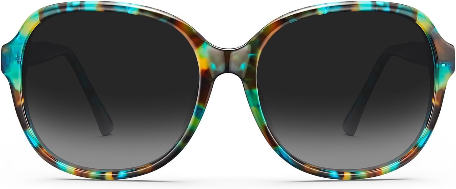 Солнцезащитные очки CARFIA Acetate Oversized Square Polarized Sunglasses for Women с защитой от УФ-излучения, в стиле ретро, большие и стильные, 2-1. Flowers Frame Gray Gradient Lens
Солнцезащитные очки CARFIA Acetate Oversized Square Polarized Sunglasses for Women с защитой от УФ-излучения, в стиле ретро, большие и стильные, 2-1. Flowers Frame Gray Gradient Lens