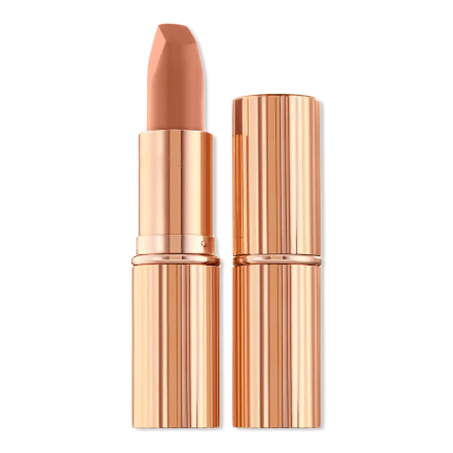 Матовая помада Revolution Charlotte Tilbury, Cover Star (nude muted apricot)
Матовая помада Revolution Charlotte Tilbury, Cover Star (nude muted apricot)