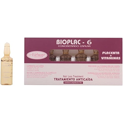 Bioplac-6 Ампулы против выпадения волос 6x10 мл Nurana
Bioplac-6 Ампулы против выпадения волос 6x10 мл Nurana