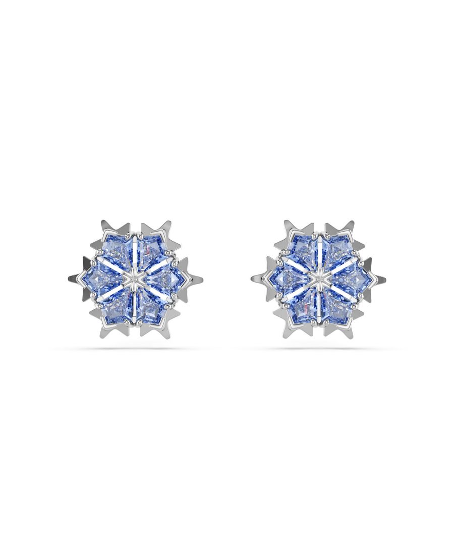 Волшебные серьги-гвоздики с родиевым покрытием Swarovski, Blue
Волшебные серьги-гвоздики с родиевым покрытием Swarovski, Blue