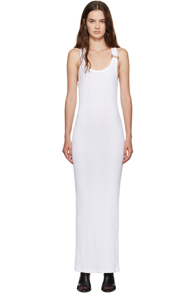 Макси-платье с вырезом Jean Paul Gaultier, белый
Макси-платье с вырезом Jean Paul Gaultier, белый