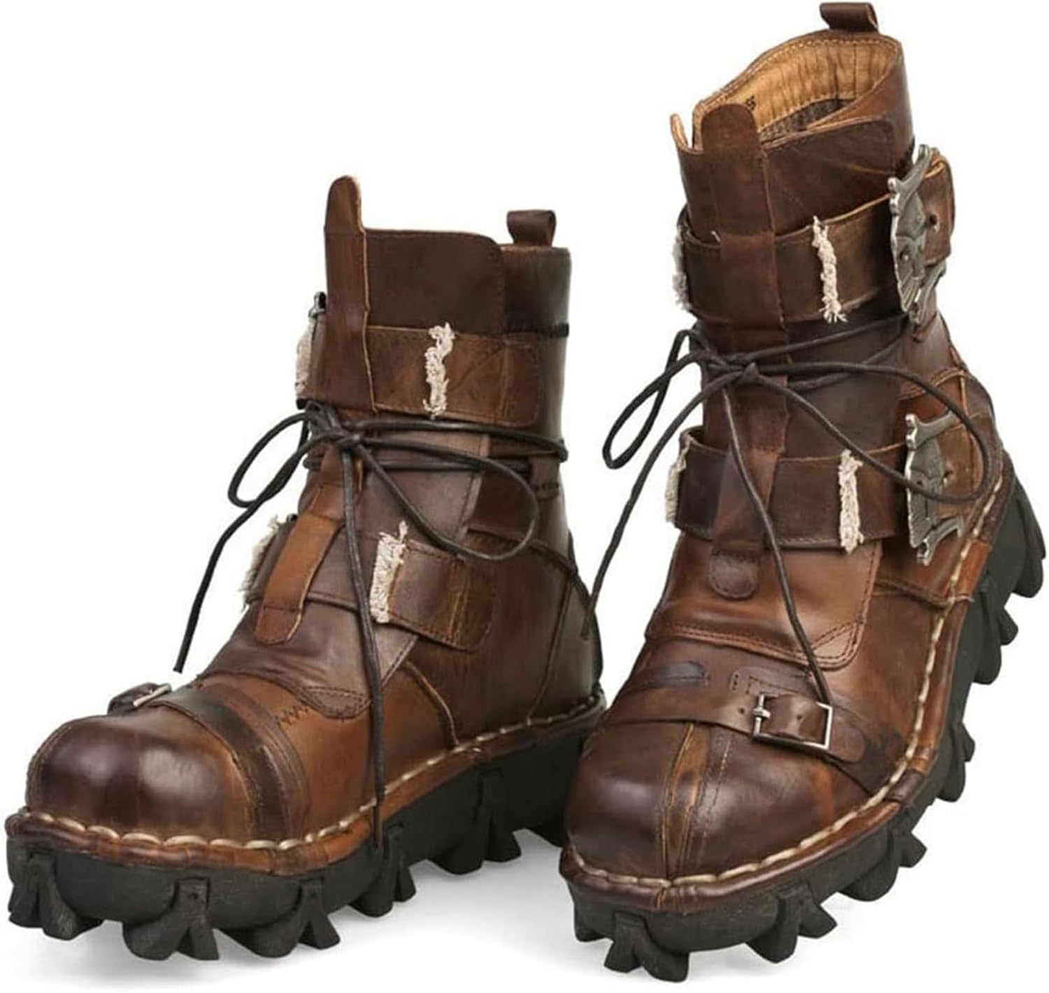 Мужские мотоциклетные ботинки AACHEN Vintage, большой размер, высокие ботинки с черепом, ручная работа, настоящая кожа, боевые ботинки, коричневый
Мужские мотоциклетные ботинки AACHEN Vintage, большой размер, высокие ботинки с черепом, ручная работа, настоящая кожа, боевые ботинки, коричневый