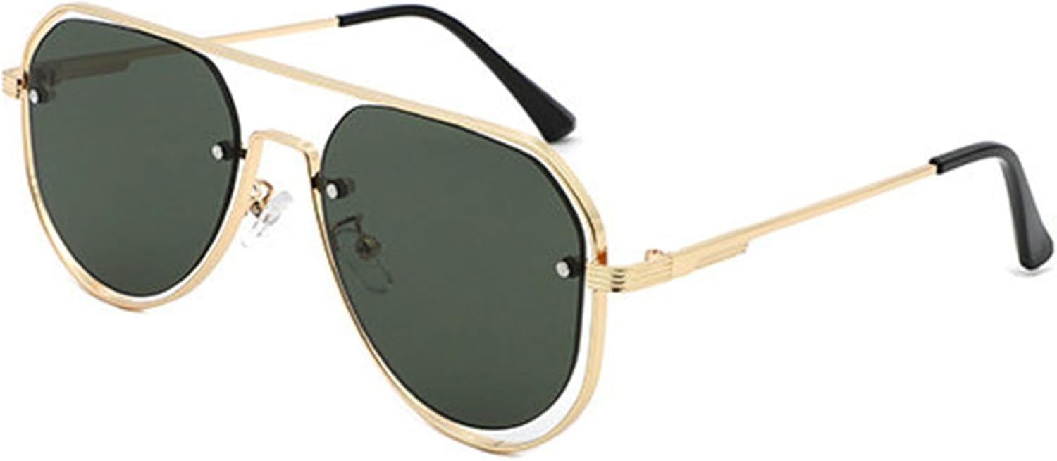 Полые металлические солнцезащитные очки-пилот с двойной перемычкой, женские модные градиентные очки с защитой от УФ-излучения UV400, мужские коричневые солнцезащитные очки S68 helena, C5
Полые металлические солнцезащитные очки-пилот с двойной перемычкой, женские модные градиентные очки с защитой от УФ-излучения UV400, мужские коричневые солнцезащитные очки S68 helena, C5