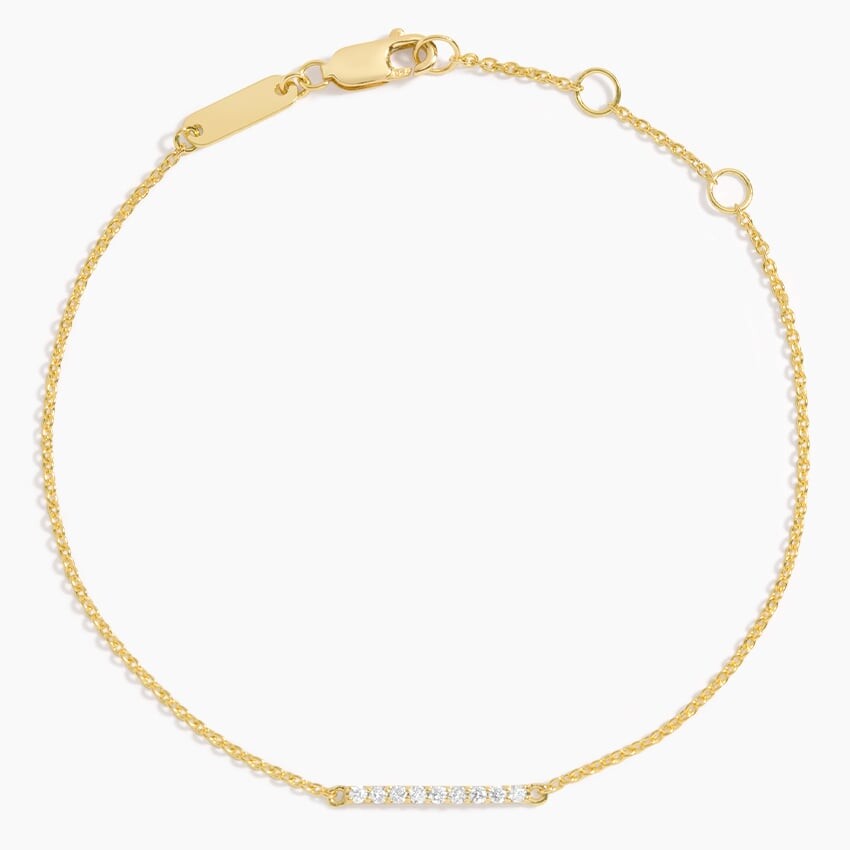 Браслет Petite Pavé с бриллиантами (1/10 карата дважды) Brilliant Earth
Браслет Petite Pavé с бриллиантами (1/10 карата дважды) Brilliant Earth