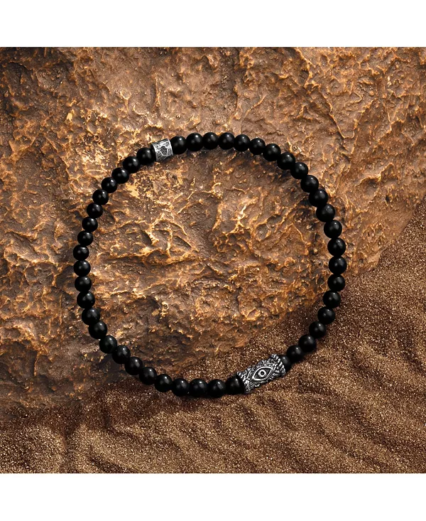 Средство от стресса - браслет от сглаза Karma And Luck, black/silver
Средство от стресса - браслет от сглаза Karma And Luck, black/silver