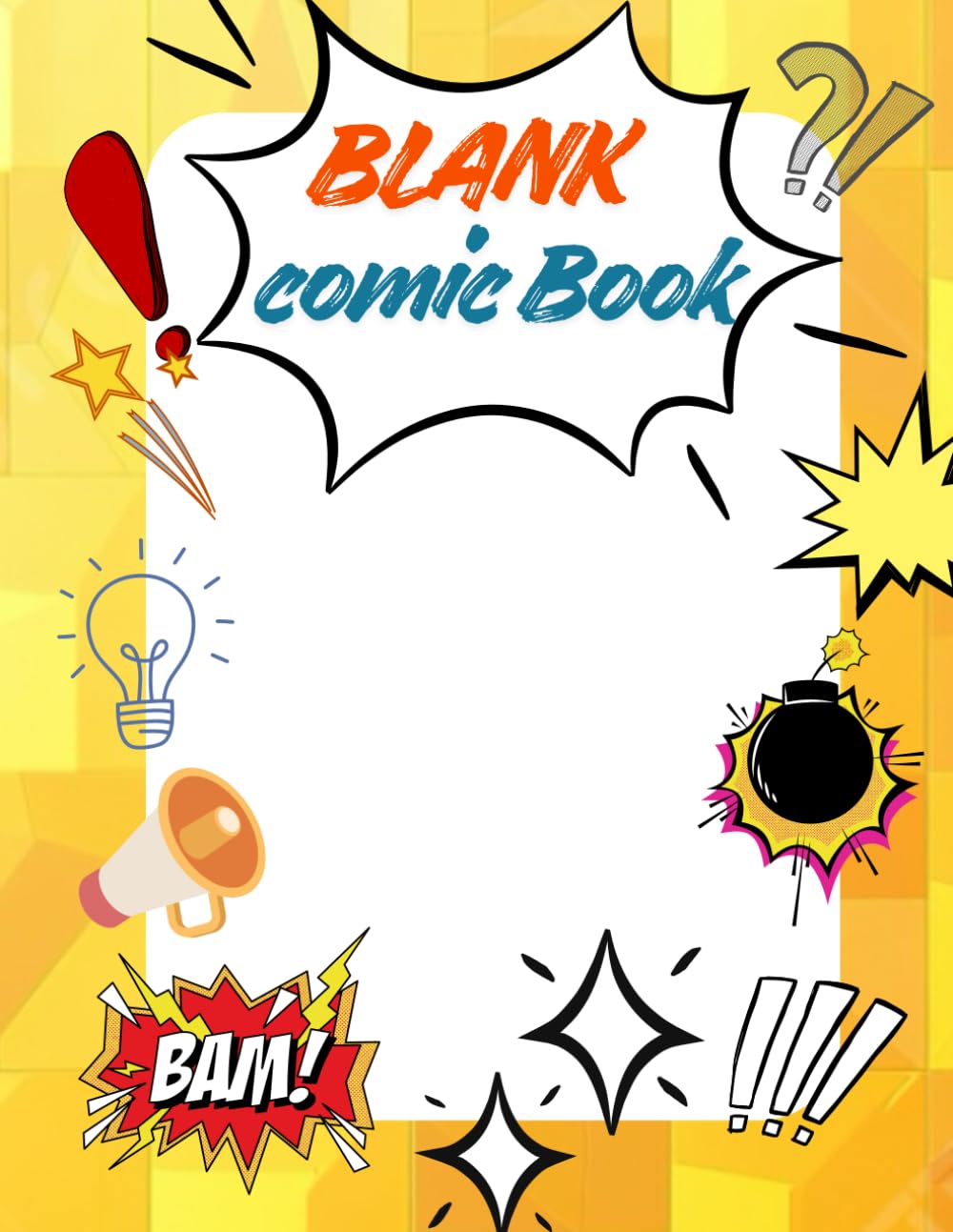 Blank Comic Book: Create Your Own Comic Book (Independently published)
Blank Comic Book: Create Your Own Comic Book (Independently published)