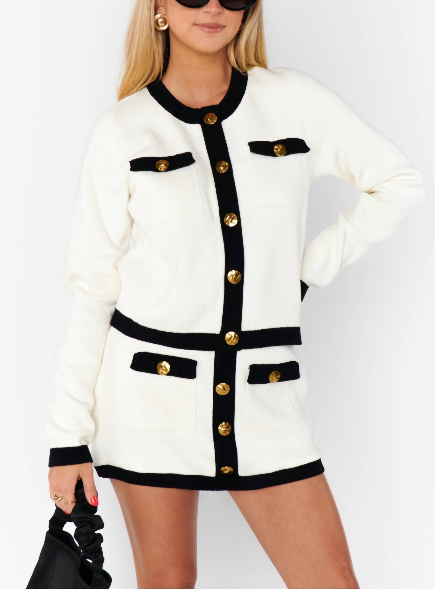 Комплект Cardi в белом/черном цвете Show Me Your Mumu
Комплект Cardi в белом/черном цвете Show Me Your Mumu