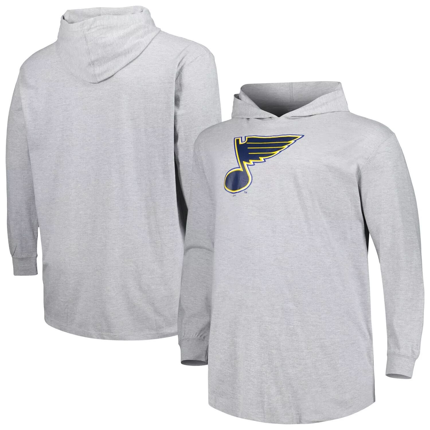 Мужской пуловер с капюшоном Heather Grey St. Louis Blues Big & Tall, Серый, Мужской пуловер с капюшоном Heather Grey St. Louis Blues Big & Tall
Мужской пуловер с капюшоном Heather Grey St. Louis Blues Big & Tall, Серый, Мужской пуловер с капюшоном Heather Grey St. Louis Blues Big & Tall