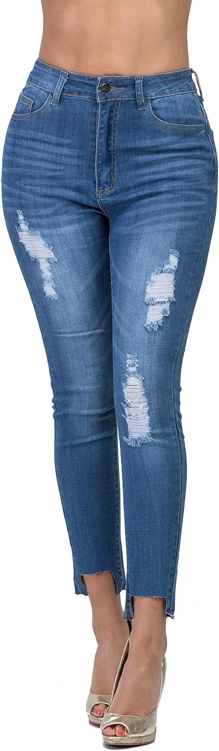 LOVER BRAND FASHION джинсы женские скинни с высокой посадкой, рваные на коленях
LOVER BRAND FASHION джинсы женские скинни с высокой посадкой, рваные на коленях