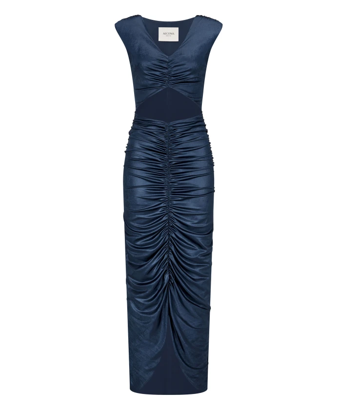 Элегантное вечернее платье с вырезом Nicowa, синий
Элегантное вечернее платье с вырезом Nicowa, синий