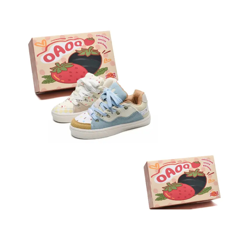 OAOQ Износостойкие и легкие низкие скейтерские кроссовки унисекс белый желтый синий - непарные, цвет Mismatched
OAOQ Износостойкие и легкие низкие скейтерские кроссовки унисекс белый желтый синий - непарные, цвет Mismatched