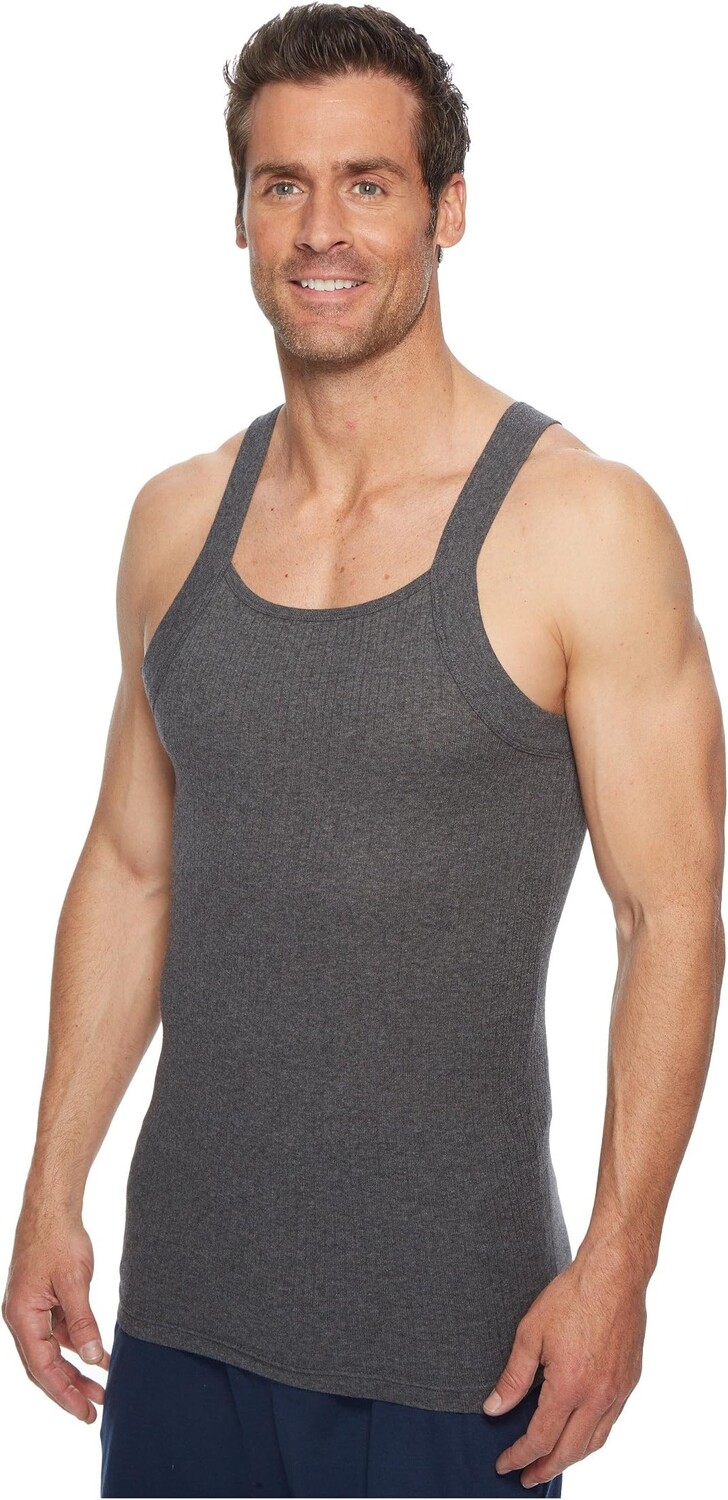 Майка 2-Pack ESSENTIAL Square-Cut Tank 2(X)IST, цвет Charcoal Heather/Grey Heather
Майка 2-Pack ESSENTIAL Square-Cut Tank 2(X)IST, цвет Charcoal Heather/Grey Heather