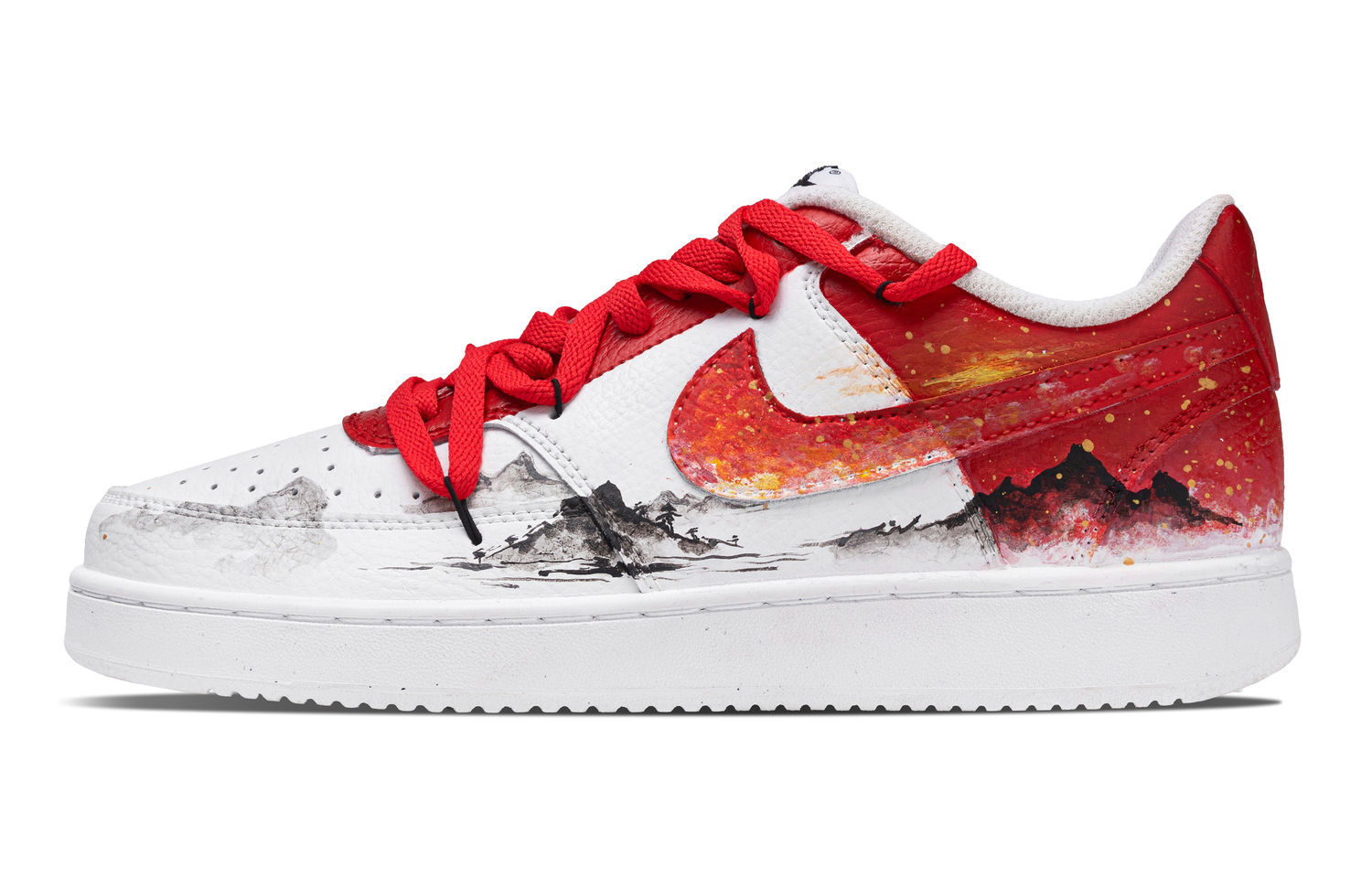 Court Vision 1 Ink Wash Melting Flame устойчивые к истиранию низкие кроссовки для скейтбординга мужские Nike, красный
Court Vision 1 Ink Wash Melting Flame устойчивые к истиранию низкие кроссовки для скейтбординга мужские Nike, красный