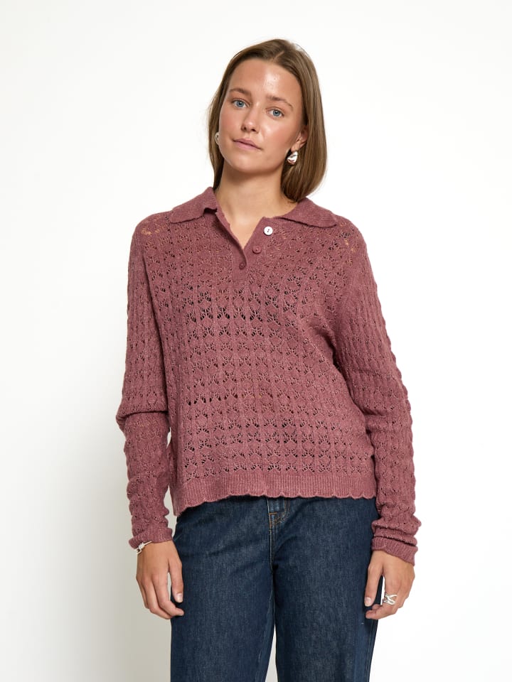 Свитер розово-коричневого цвета DESIRES
Свитер розово-коричневого цвета DESIRES