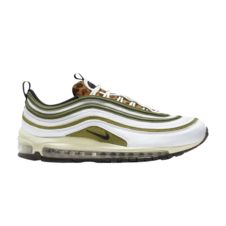 Кроссовки Nike Air Max 97 'Leopard Tongue', белый
Кроссовки Nike Air Max 97 'Leopard Tongue', белый