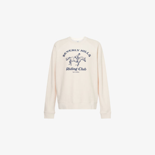 Свитшот Sporty & Rich Bh riding club из мягкой хлопковой ткани с принтом, бежевый
Свитшот Sporty & Rich Bh riding club из мягкой хлопковой ткани с принтом, бежевый