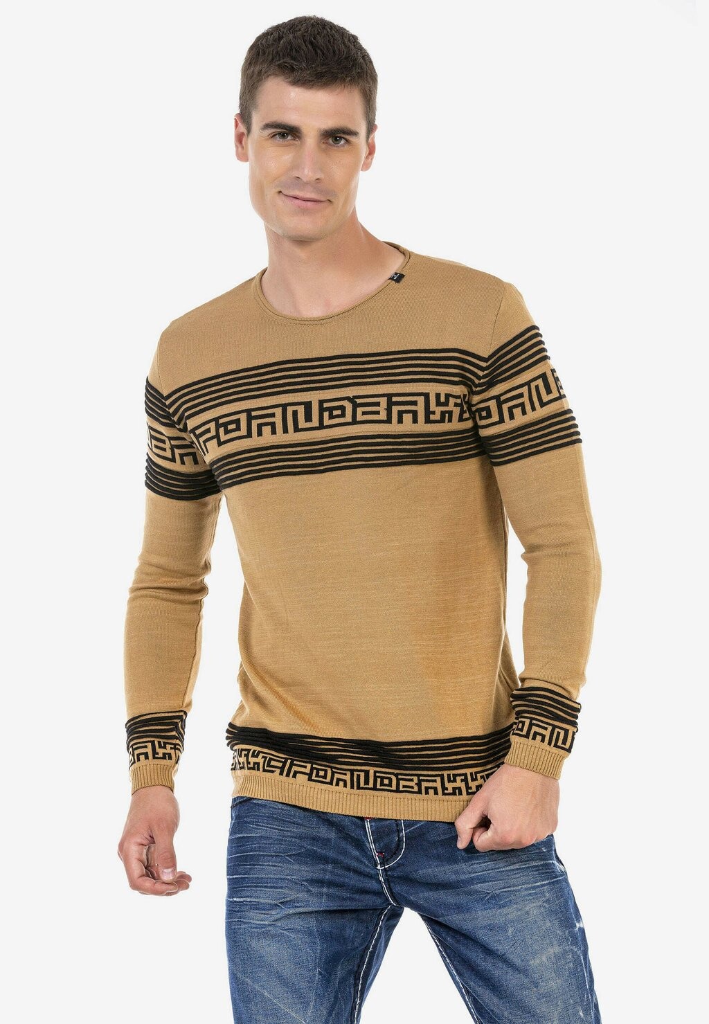 Джемпер Cipo & Baxx, коричневый
Джемпер Cipo & Baxx, коричневый