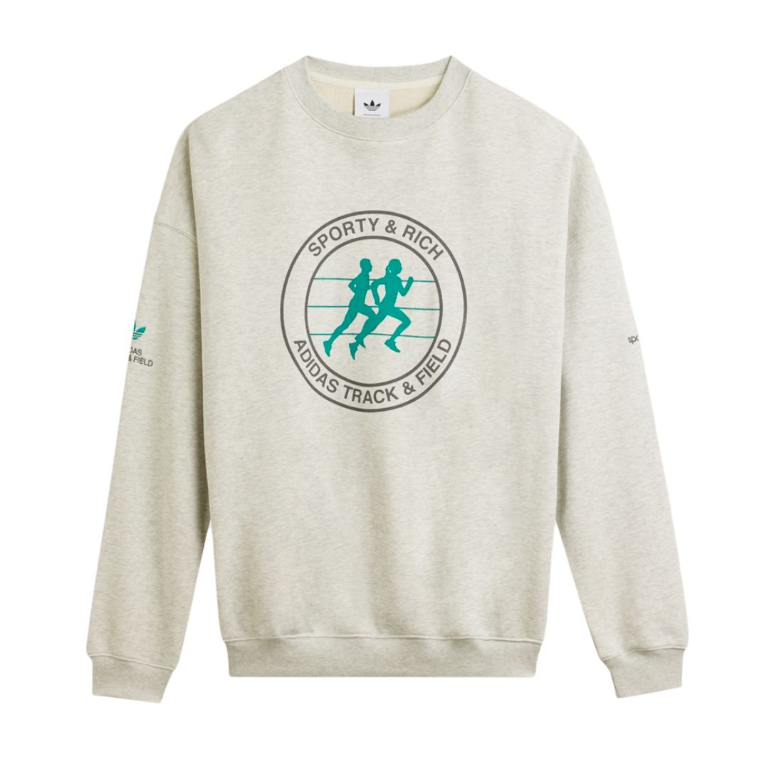 Свитшот Adidas X Sporty & Rich Logo Adidas Originals, серый
Свитшот Adidas X Sporty & Rich Logo Adidas Originals, серый