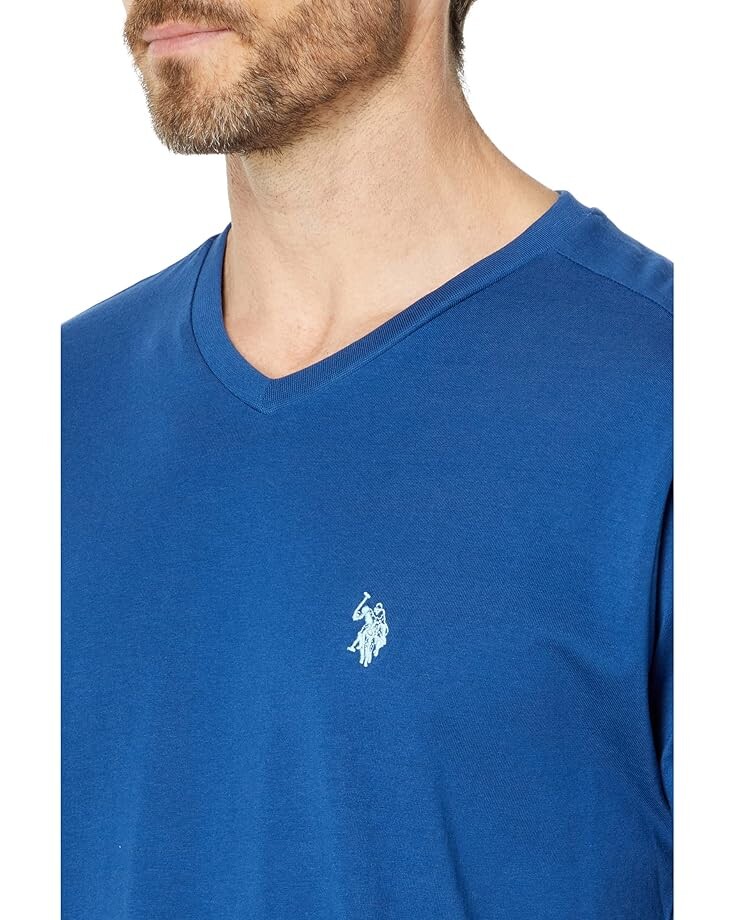 Футболка U.S. POLO ASSN. V-Neck Tee, цвет Evening Sail
Футболка U.S. POLO ASSN. V-Neck Tee, цвет Evening Sail