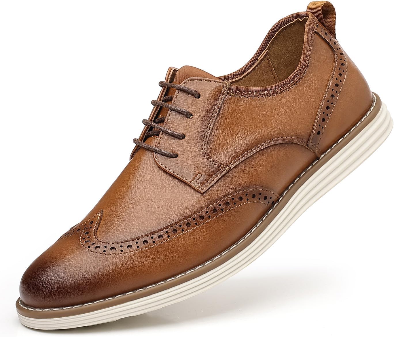 Мужские оксфордские кроссовки Santimon с перфорацией, легкие туфли-броги, дышащий верх и гибкая спортивная подошва, коричневый
Мужские оксфордские кроссовки Santimon с перфорацией, легкие туфли-броги, дышащий верх и гибкая спортивная подошва, коричневый