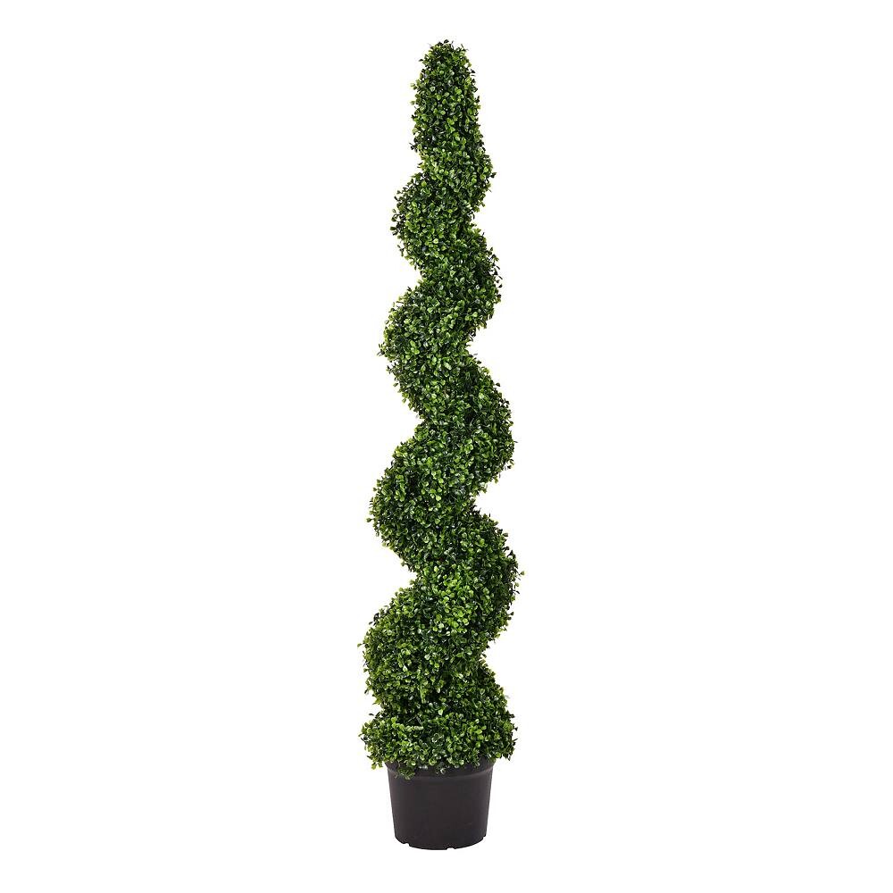Vickerman 6-футовое искусственное зеленое самшитовое спиральное дерево в горшке, зеленый
Vickerman 6-футовое искусственное зеленое самшитовое спиральное дерево в горшке, зеленый