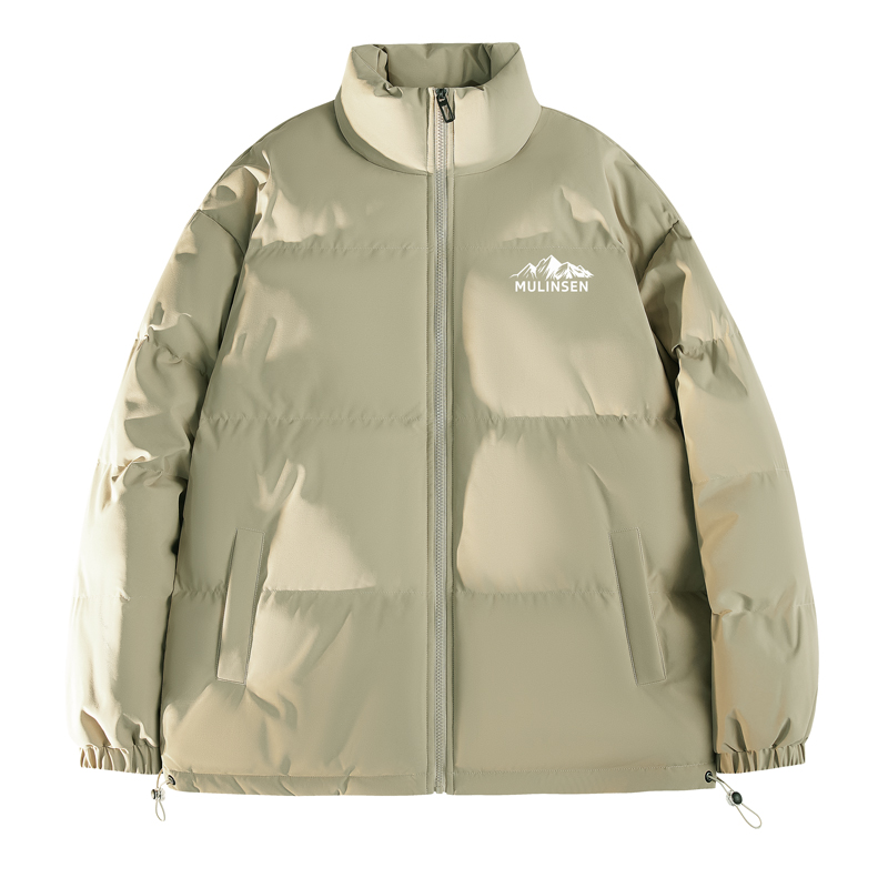 Mulinsen Пуховик Unisex, Dark Khaki (Solid Color)
Mulinsen Пуховик Unisex, Dark Khaki (Solid Color)