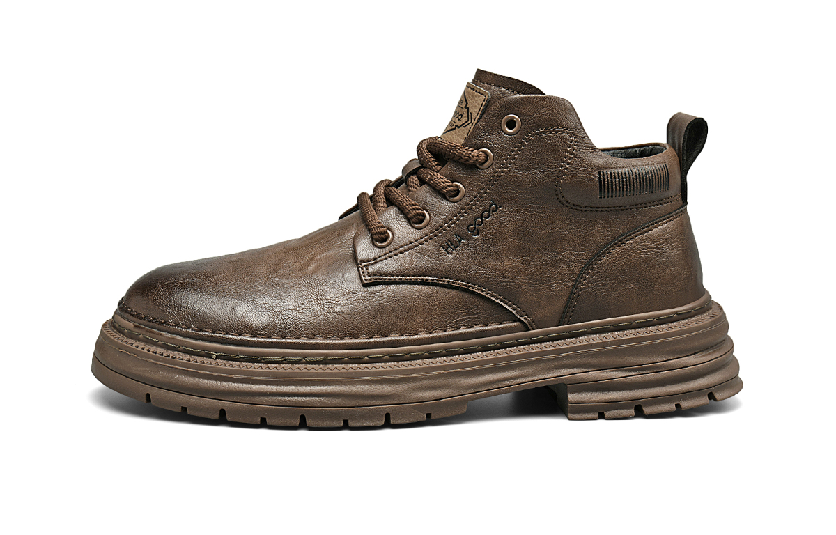 HLA Мужские ботинки Martin черно-коричневые - коричневые, цвет Brown
HLA Мужские ботинки Martin черно-коричневые - коричневые, цвет Brown