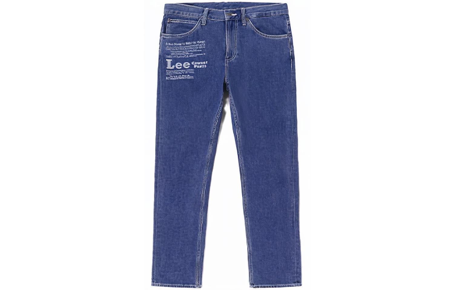 Lee Джинсы мужские среднего размера синие
Lee Джинсы мужские среднего размера синие