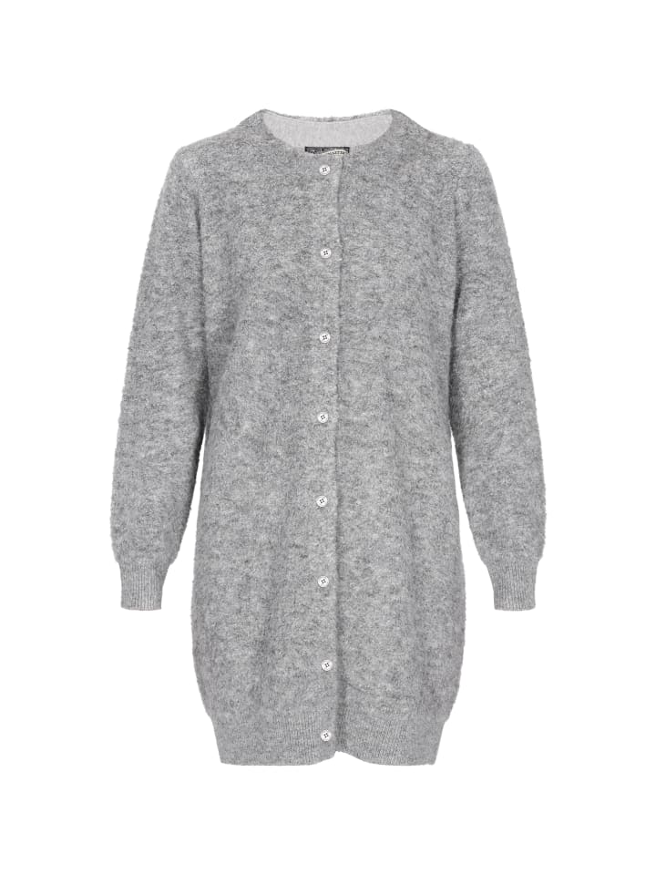 DreiMaster Женский кардиган серого меланжевого цвета
DreiMaster Женский кардиган серого меланжевого цвета
