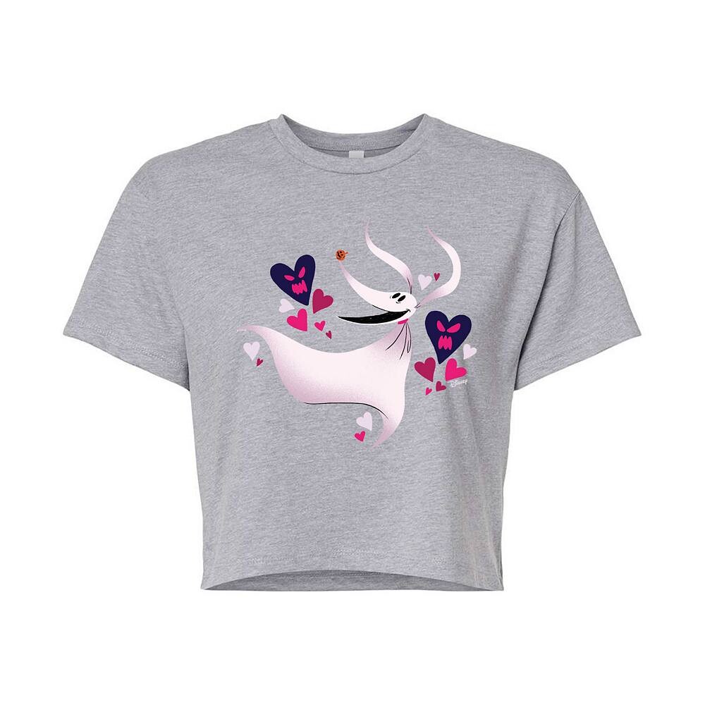 Укороченная футболка Disney's «Кошмар перед Рождеством» Zero Juniors Hearts, цвет Heather Gray
Укороченная футболка Disney's «Кошмар перед Рождеством» Zero Juniors Hearts, цвет Heather Gray