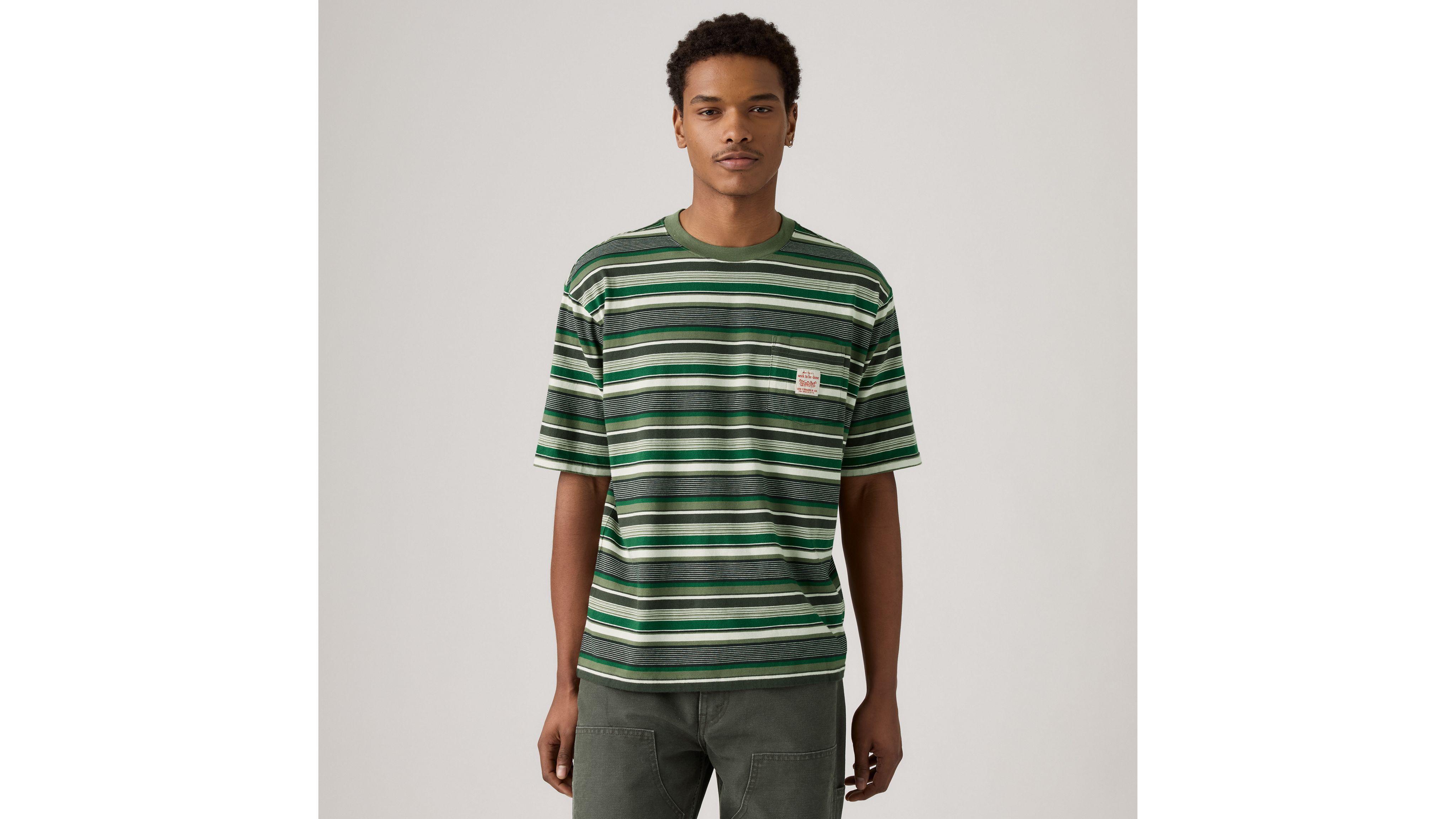 Футболка с коротким рукавом для спецодежды Levi's, Darlin Stripe Four Leaf Clover - Green, Зеленый, Футболка с коротким рукавом для спецодежды Levi's, Darlin Stripe Four Leaf Clover - Green
Футболка с коротким рукавом для спецодежды Levi's, Darlin Stripe Four Leaf Clover - Green, Зеленый, Футболка с коротким рукавом для спецодежды Levi's, Darlin Stripe Four Leaf Clover - Green