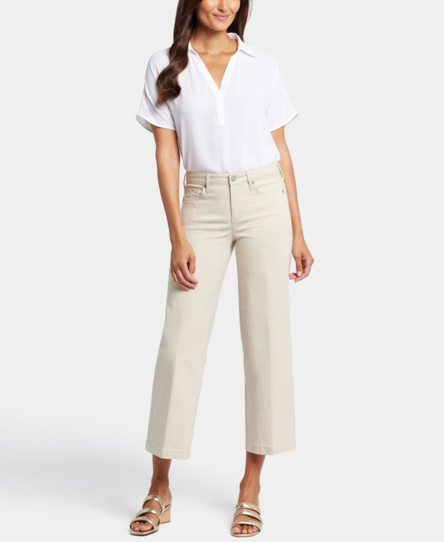 Женские джинсы Teresa с широкими штанинами до щиколотки NYDJ, Feather
Женские джинсы Teresa с широкими штанинами до щиколотки NYDJ, Feather