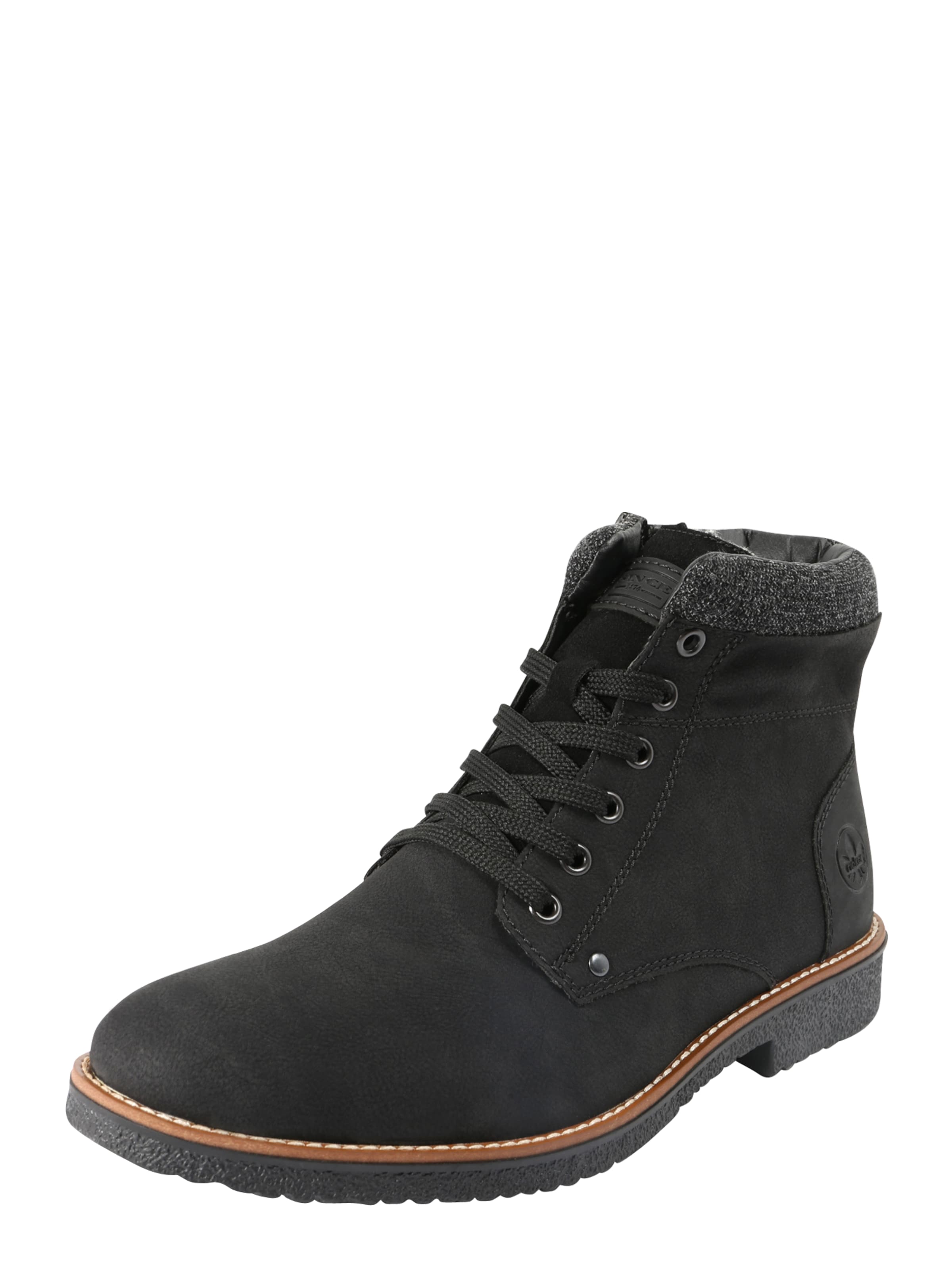 Rieker Черные ботинки на шнуровке
Rieker Черные ботинки на шнуровке