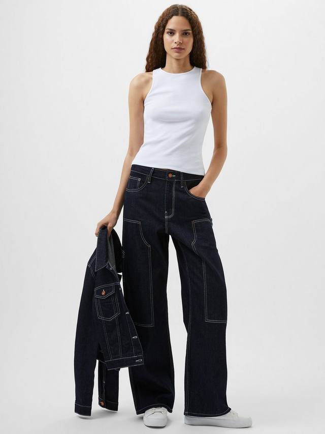 Джинсы Denver с контрастной строчкой French Connection, Blue
Джинсы Denver с контрастной строчкой French Connection, Blue