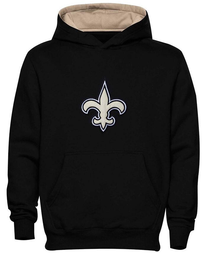 Черный пуловер с капюшоном и логотипом New Orleans Saints для дошкольников Fan Gear Primary Outerstuff, черный
Черный пуловер с капюшоном и логотипом New Orleans Saints для дошкольников Fan Gear Primary Outerstuff, черный