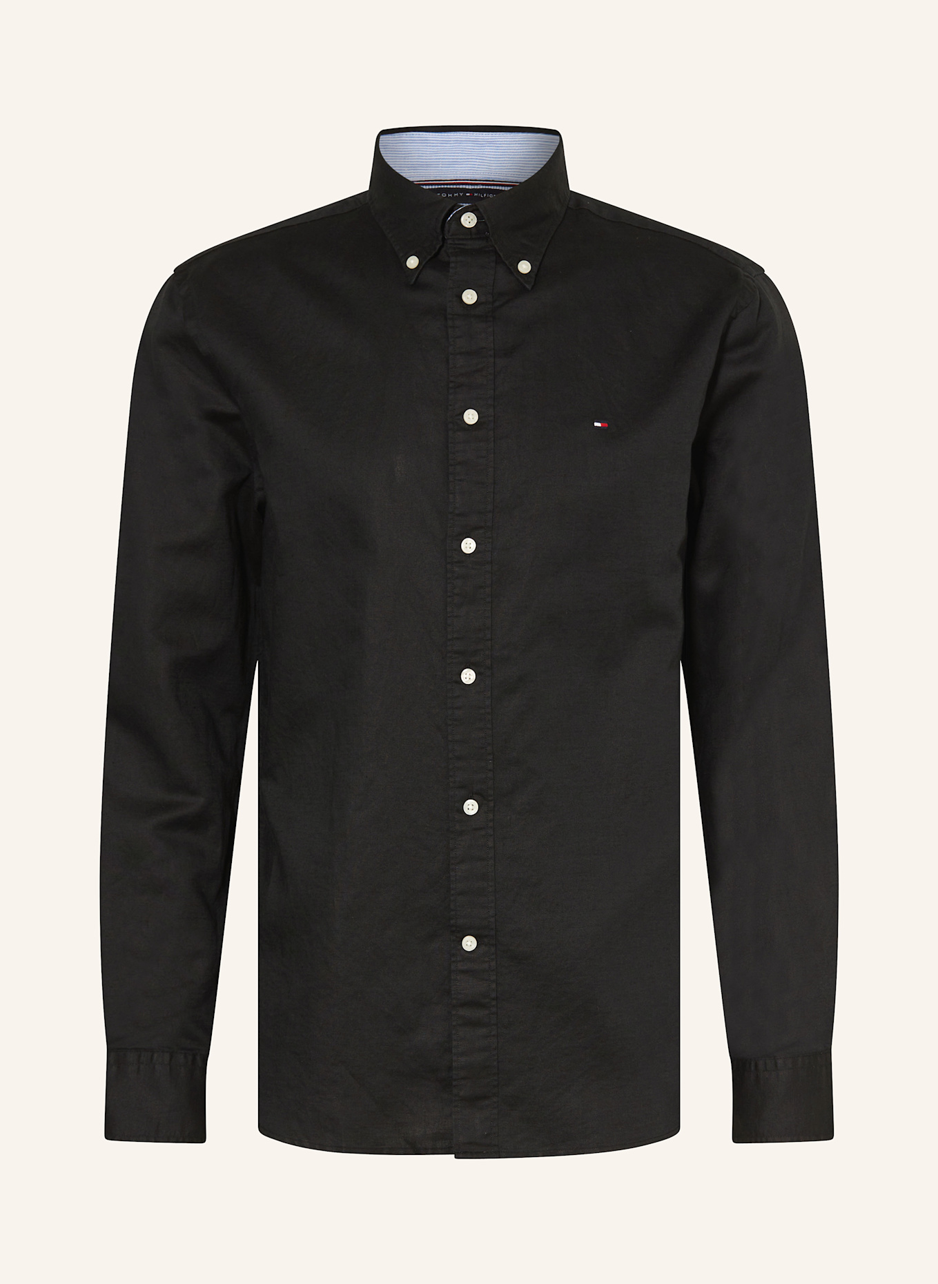 Рубашка свободного кроя с льном Tommy Hilfiger, черный
Рубашка свободного кроя с льном Tommy Hilfiger, черный